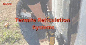Termite reticulation system installed around a home in Brisbane for long-term termite protection